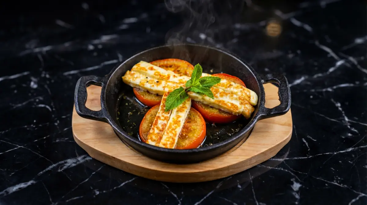 Chargrilled Halloumi
