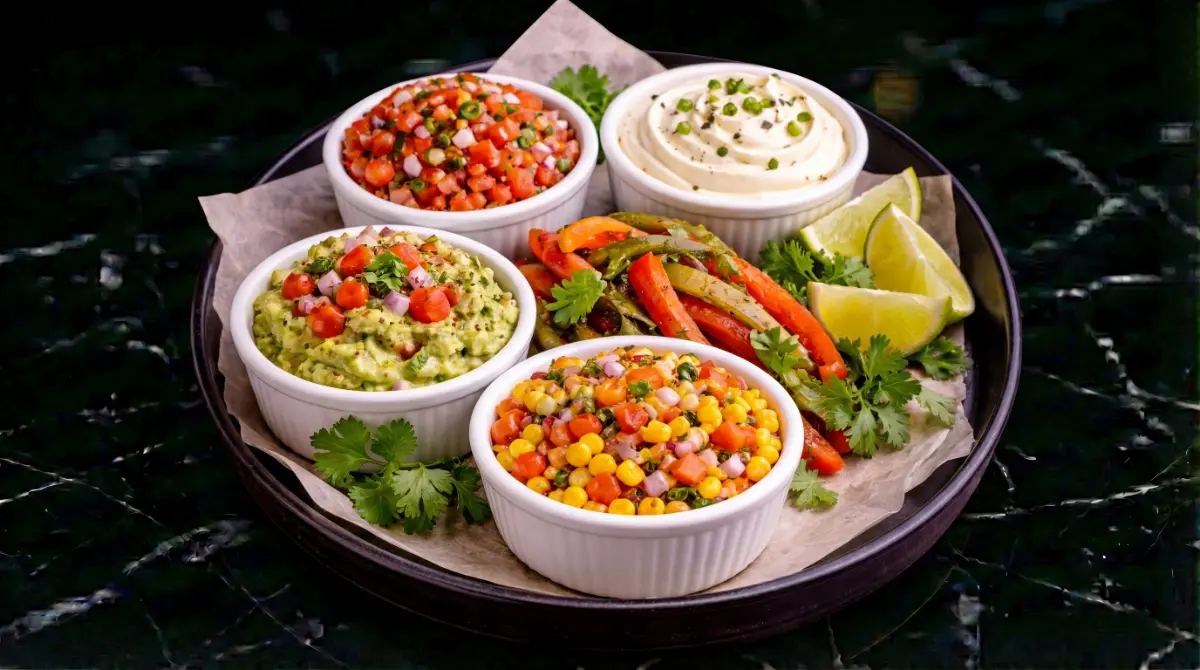 Fajita Condiment Set