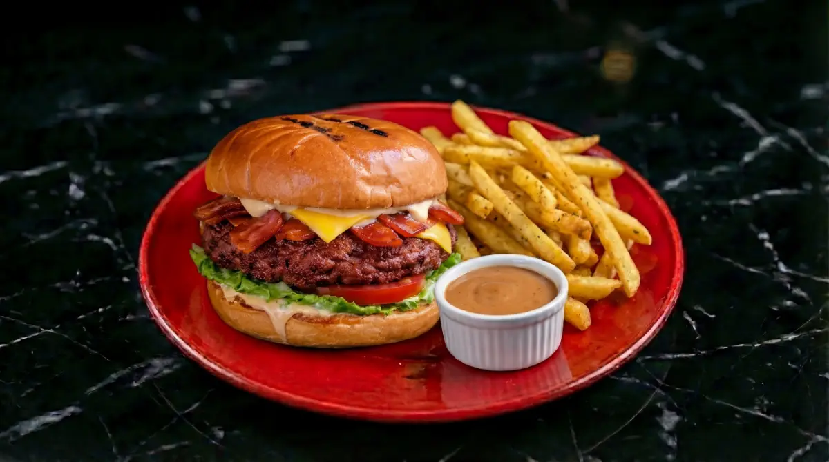 Homemade Beef Burger