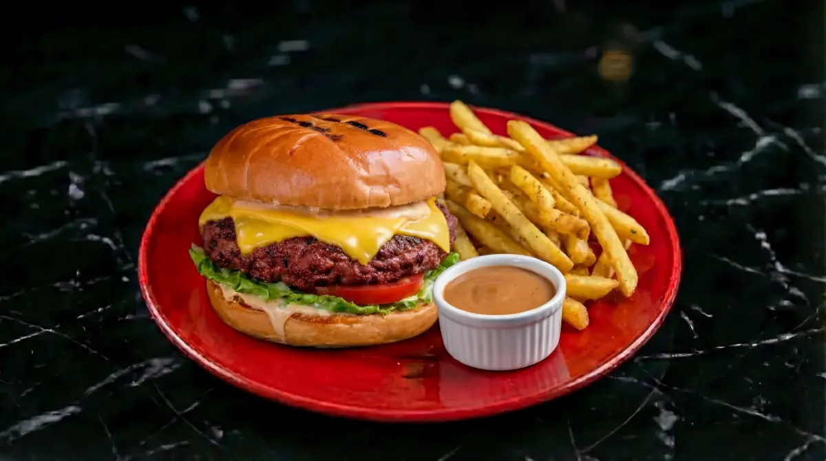 Homemade Beef Burger