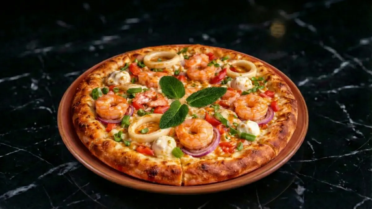 Seafood Pizza