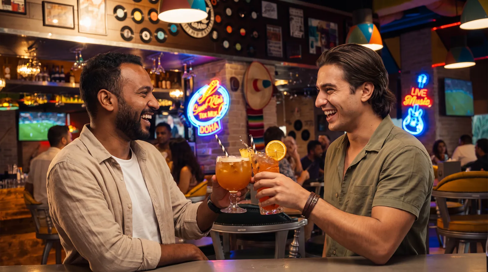 Happy hour at Señorritas Al Sadd